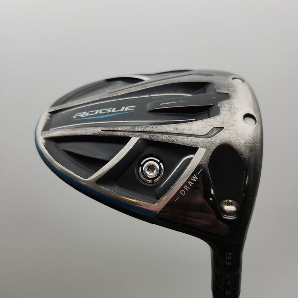2018 CALLAWAY ROGUE DRAW DRIVER 13.5* REG EVEN FLOW RIPTIDE GOOD