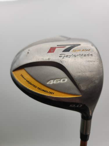 2008 TAYLORMADE R7 DRAW DRIVER 9* REG ALDILA NVS 75 FAIR