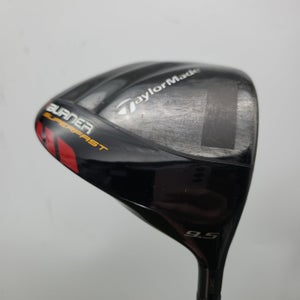 2010 TAYLORMADE BURNER SUPERFAST TP DRIVER 9.5* XSTIFF FUJI CUSTOM GOOD