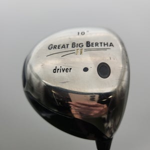 2004 CALLAWAY GREAT BIG BERTHA II DRIVER 10* FIRM CALLAWAY GBB SYSTEM 60 GOOD