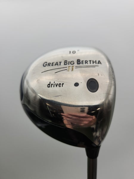 2004 CALLAWAY GREAT BIG BERTHA II DRIVER 10* FIRM CALLAWAY GBB SYSTEM 60 GOOD