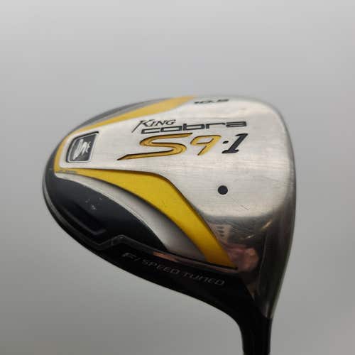 2009 COBRA S9 1 DRIVER 10.5* STIFF ALDILA DVS HL GOOD