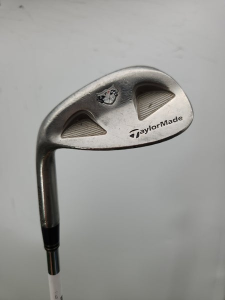 LEFTY 2005 TAYLORMADE RAC TP WEDGE 56*/12 STIFF TM STEEL 35.25" FAIR