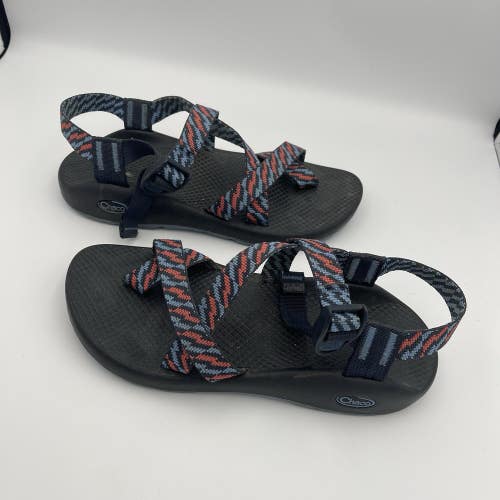 Chaco Z Cloud 2 Rocket Chevron Black Strappy Hiking Sandals Womens Sz 9