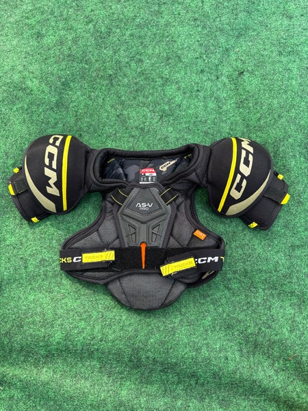 CCM Tacks AS-V Pro Shoulder Pads (Used) | Youth Large