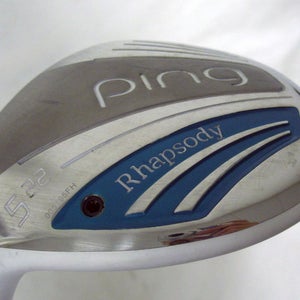 Ping Rhapsody 2015 5 wood 22* (LADIES, ULT LITE, LEFT) 5w Golf Club