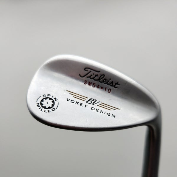 2009 TITLEIST VOKEY SPIN MILLED CHROME WEDGE 54/10 WEDGEFLEX DYNGOLD 35.25" GOOD