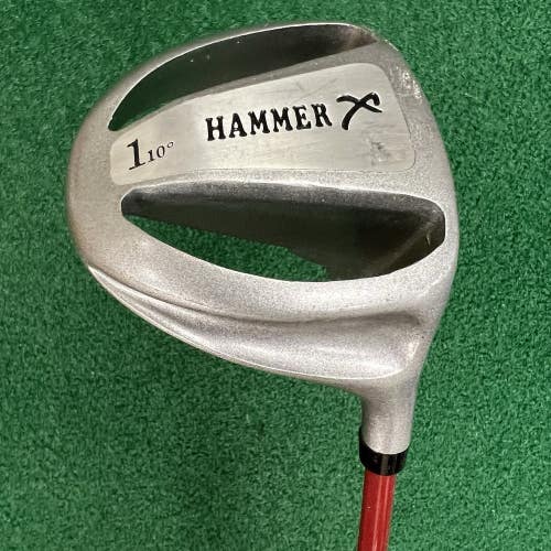X-Factor Golf Hammer X Driver 10 RH Aerospeed Graphite Smartshaft 46