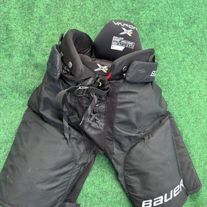 Black Bauer Vapor X-W Hockey Pants (Used) | Women's Large