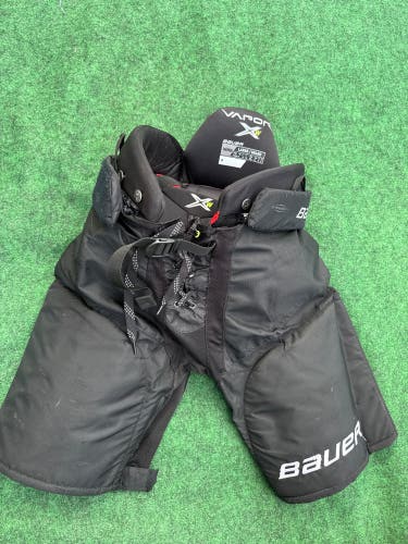Black Bauer Vapor X-W Hockey Pants (Used) | Women's Large
