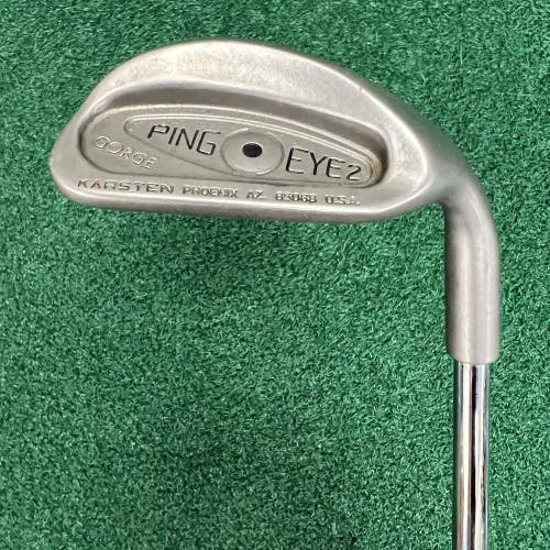 PING Eye 2 Gorge Lob Wedge Black Dot Men's Right Hand Spinner Steel Shaft