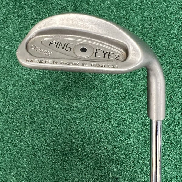 PING Eye 2 Gorge Lob Wedge Black Dot Men's Right Hand Spinner Steel Shaft