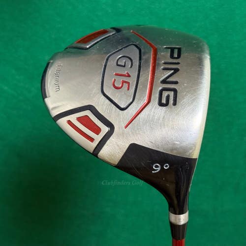 Ping G15 9 Driver Grafalloy ProLaunch Red 65-S Graphite Stiff