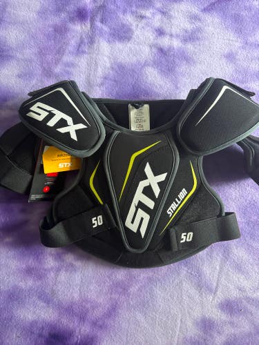 Small Youth STX Stallion 50 Shoulder Pads (New)