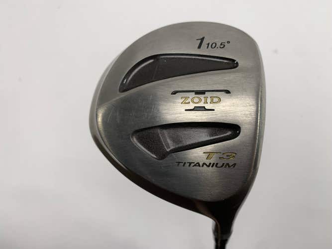 Mizuno T-Zoid T3 Titanium Driver 10.5* Turbo Gold 57g Regular Graphite Mens RH
