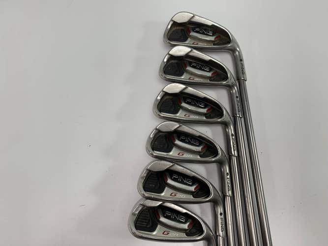 Ping G20 Iron Set 6-PW+GW Black Dot TFC 169 I Regular Steel Mens RH