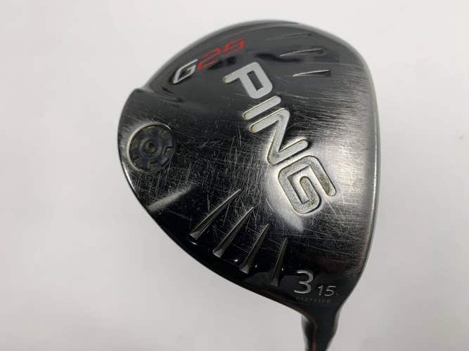 Ping G25 3 Fairway Wood 15* TFC189 Regular Graphite Mens RH