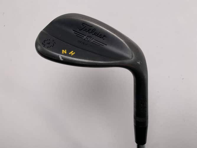 Titleist Vokey SM7 Jet Black Lob Wedge LW 60* 10 Precision Rifle 6.5 XStiff RH