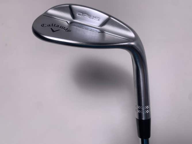 Callaway Opus Brushed Chrome Lob Wedge LW 58* 12 W-Grind DG Mid 115g RH NEW