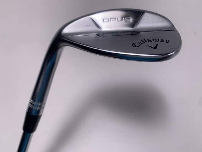 Callaway Opus Brushed Chrome Lob Wedge LW 60* 10 S-Grind DG Mid 115g Mens LH NEW