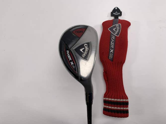 Callaway Razr X HL 6 Hybrid 30* Senior Graphite Mens RH HC