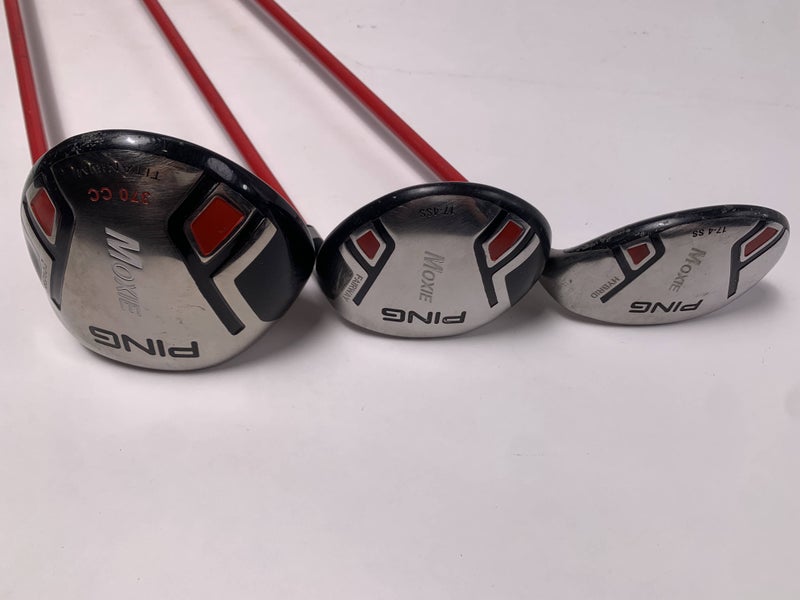 Ping Moxie Club Set Driver 3W 4H 7 9 SW Moxie Youth Graphite Junior RH