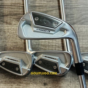 Callaway X Forged CB Iron Set 4-PW / Dynamic Gold Steel, Stiff Flex (143)