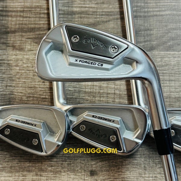 Callaway X Forged CB Iron Set 4-PW / Dynamic Gold Steel, Stiff Flex (143)
