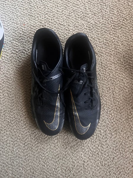 Black Unisex Size M 7.0 (W 8.0) Nike Phantom gt Molded Cleats Cleats (Used)