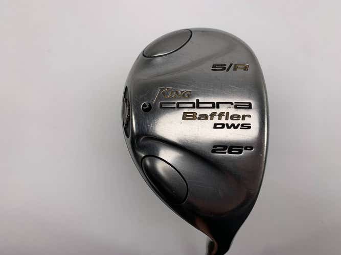 Cobra Baffler DWS 2008 5 Hybrid 26* Aldila NV HL 65g Regular Graphite Mens RH