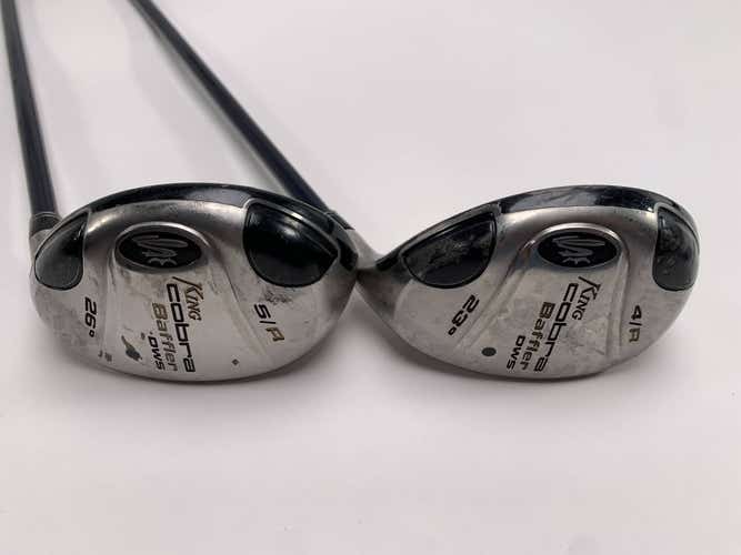 Cobra Baffler DWS 4 & 5 Hybrid Set 23* 26* Aldila VS Proto HL By You 65g Mens RH