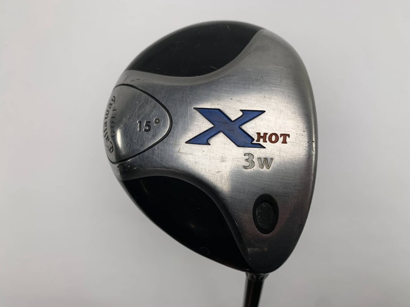 Callaway X Hot 3 Fairway Wood 15* Fujikura Banzai 65g Regular Graphite Mens RH