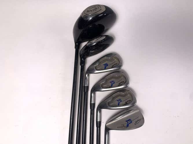 Callaway XJ Series Club Set Driver 3W 5 7 9 GW SW XJ 53"-60" 45g Youth Junior LH
