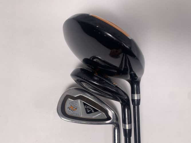 Callaway XI Hot Club Set Driver 5H & 7 Iron  XJ Hot Youth Graphite Junior RH HC
