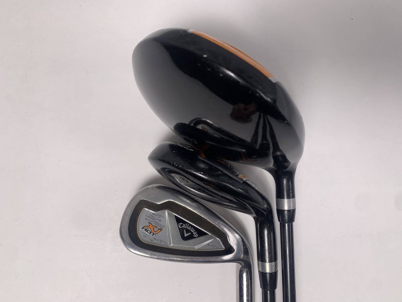 Callaway XI Hot Club Set Driver 5H & 7 Iron  XJ Hot Youth Graphite Junior RH HC