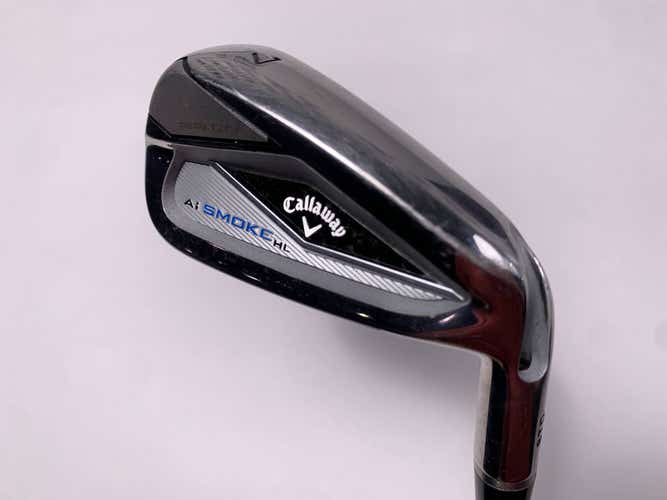 Callaway Paradym Ai Smoke HL Single 7 Iron Fitter MMT 95g Stiff Graphite Mens RH