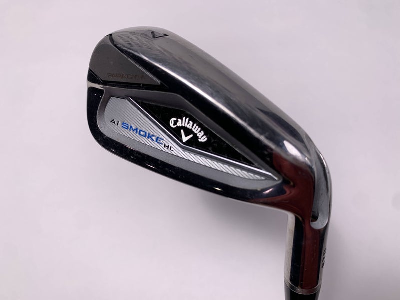 Callaway Paradym Ai Smoke HL Single 7 Iron Fitter MMT 95g Stiff Graphite Mens RH