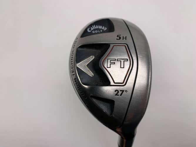 Callaway FT Hybrid 2008 5 Hybrid 27* Fujikura Fit On M Senior Graphite Mens RH