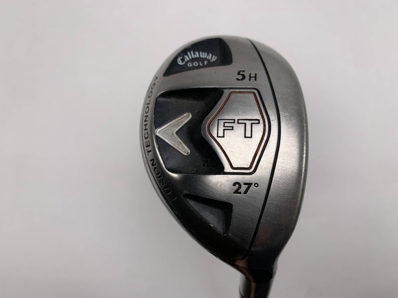 Callaway FT Hybrid 2008 5 Hybrid 27* Fujikura Fit On M Senior Graphite Mens RH