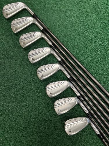 TaylorMade 2019 P790 Iron Set 4-PW+AW UST Mamiya Recoil ES 760 F3 Regular RH