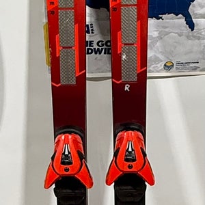 2024 Atomic Redster FIS GS 166 cm Racing Skis With Bindings Max Din 12 (Used)