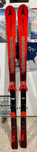 2024 Atomic Redster FIS GS 166 cm Racing Skis With Bindings Max Din 12 (Used)
