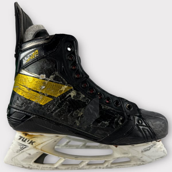 Pro Stock Used Bauer Size 9 Supreme Ultra Sonic Hockey Skates