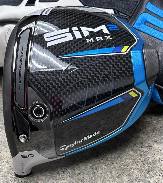 TaylorMade SIM2 MAX Driver LEFT Hand 9* LH Head Only w