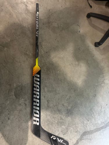 Warrior Ritual V1 Pro Regular Goalie Stick 26" Paddle Pro Stock (New)