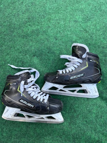 Senior Bauer Elite Hockey Goalie Skates (Fit 3) Size 10 (Used)