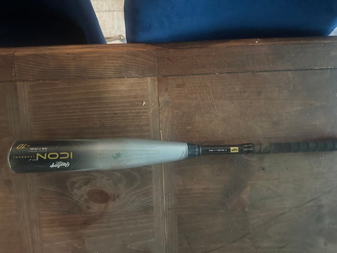 2023 Rawlings Icon Composite USABat Certified Bat (-10) 19 oz 29" (Used)