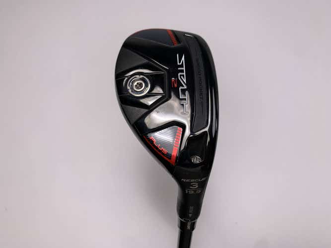 TaylorMade Stealth 2 Plus 3 Hybrid 19.5* Kai'li 85g Stiff Graphite Mens RH