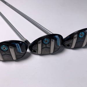 Cobra KING F7 Ladies Hybrid Set 3 4 5 22* 25* 28* Fujikura Pro Ladies Womens RH