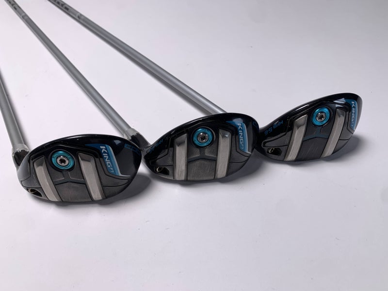Cobra KING F7 Ladies Hybrid Set 3 4 5 22* 25* 28* Fujikura Pro Ladies Womens RH